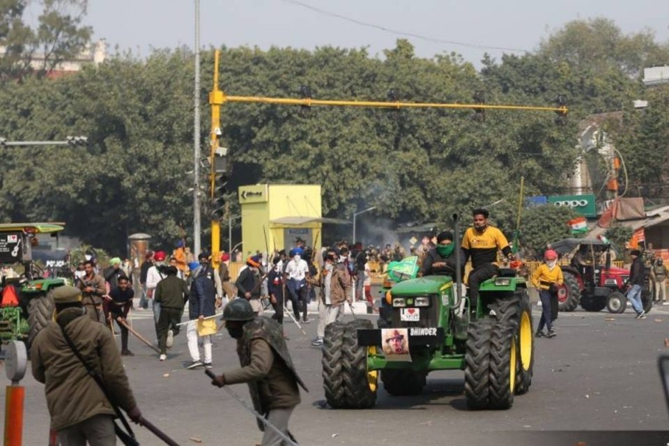 Republic day tractor Parade